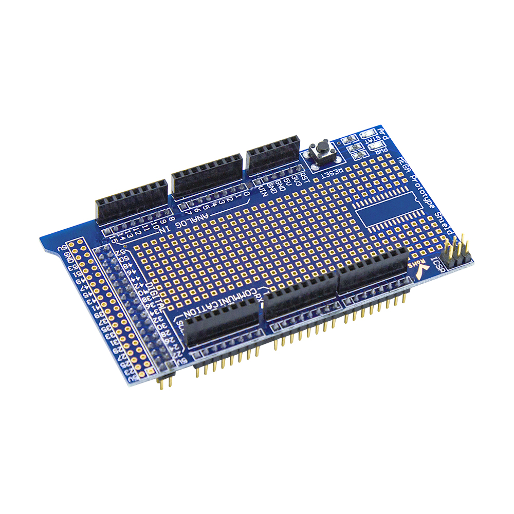 Плата расширения для Arduino MEGA 2560 с макетной платой на 170 точек